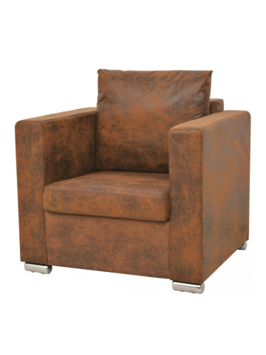 Sonata Фотьойл, 82x73x82 см, изкуствен велур