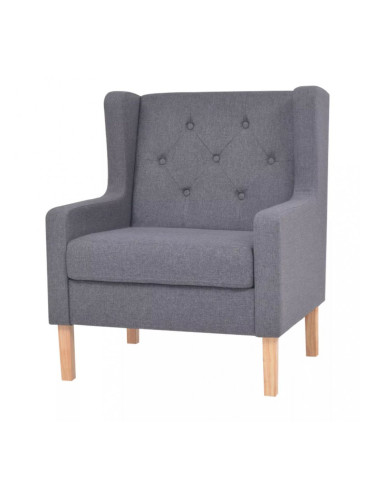 Sonata Кресло, тапицерия от плат, сиво