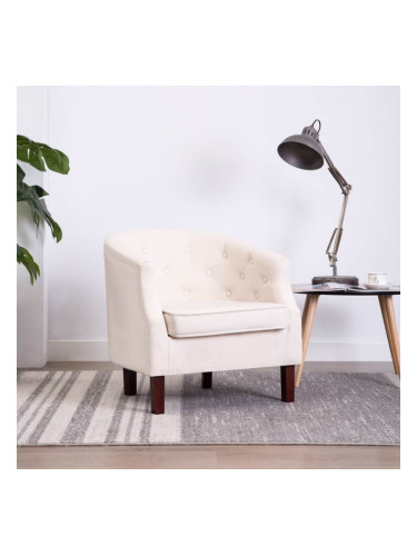 Sonata Фотьойл, тапицерия от плат, 65x64x65 см, бежов