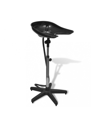 Измивна колона, черна, регулируема