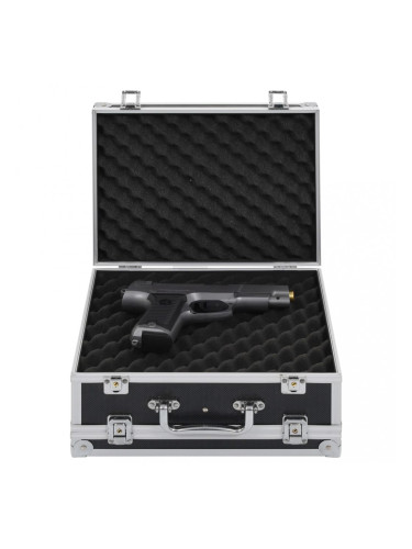 Sonata Куфар за пистолет, алуминий, ABS, черен