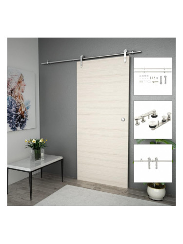 Sonata Механизъм за плъзгаща врата 183 см неръждаема стомана сребрист