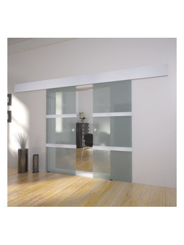 Sonata двойна плъзгаща стъклена врата