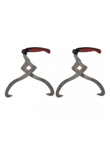 Клещи за дърва с TPR дръжка - 2 броя