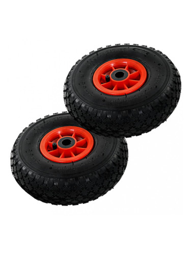 Sonata Колела за транспортна количка 2 бр каучук 3,00-4 (260x85)