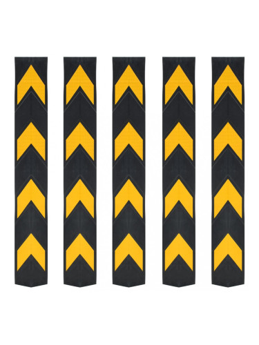 Sonata Светлоотразителни ъглови протектори, 5 бр, гума, 80 см