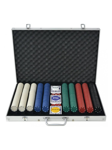 Sonata Покер комплект с 1000 чипа, алуминий