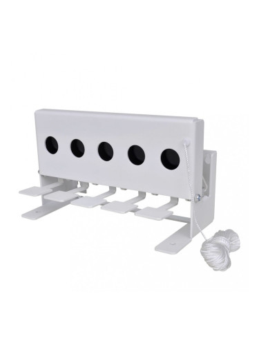 Падаща мишена с пет отвора с въже за нулиране