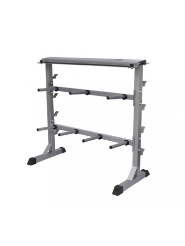 Стойка за щанги и дъмбели