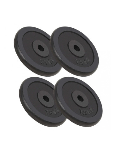 Sonata Дискове за тежести, 4 бр, 30 кг, чугун