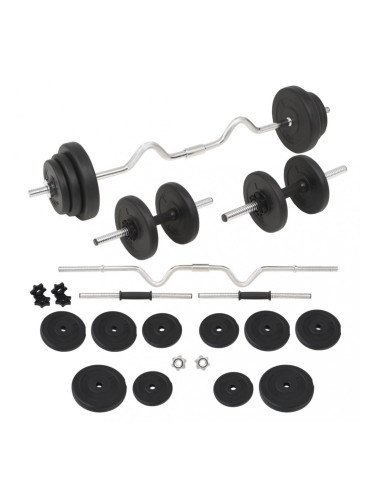 Sonata Комплект щанга и дъмбели, 30 кг