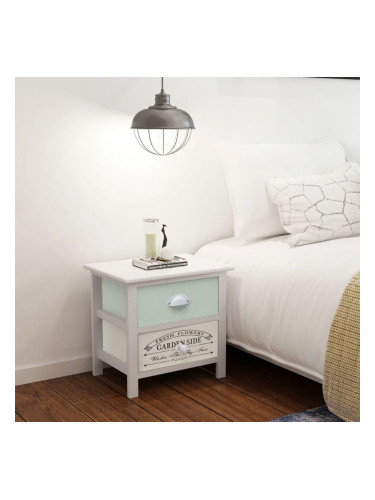 Sonata Нощни шкафчета във френски стил, 2 бр, дърво