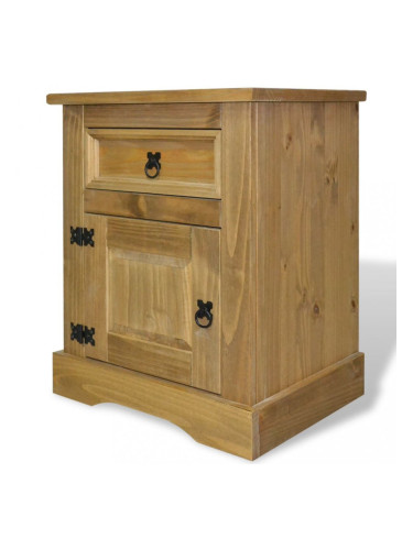Sonata Нощно шкафче, бор, мексикански стил “Корона“, 53x39x67 cм