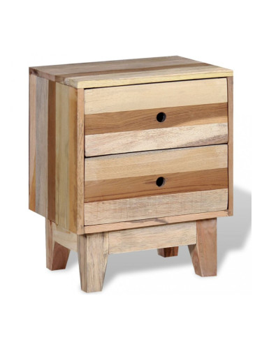 Sonata Нощно шкафче, регенерирано дърво масив