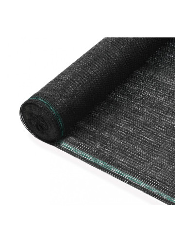 Sonata Тенис екран, HDPE, 1x25 м, черен