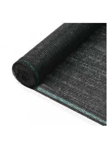 Sonata Тенис екран, HDPE, 1,2x50 м, черен