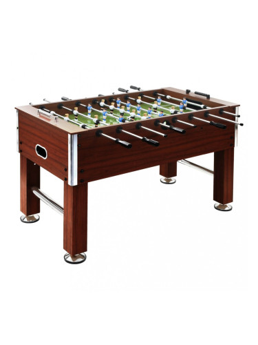 Sonata Футболна маса, стомана, 60 кг, 140x74,5x87,5 см, кафява