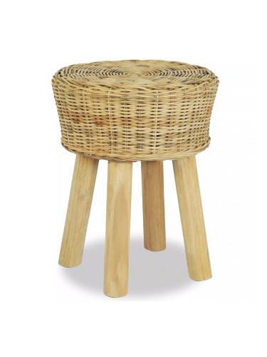 Sonata Табуретка, 35х45 см, естествен ратан
