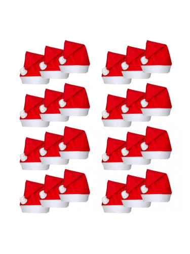 Шапка на Дядо Коледа, 24 броя