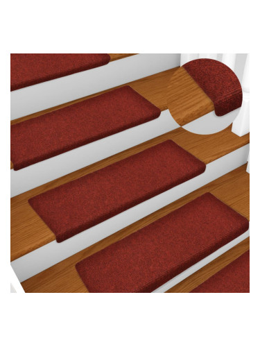 Sonata Стелки за стъпала, 15 бр, пънч тъкан, 65x25 см, червени