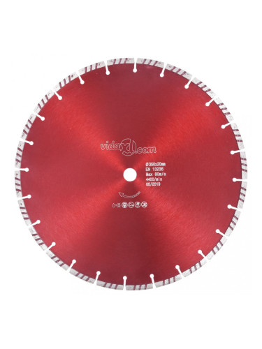 Sonata Диамантен режещ диск, турбо, стомана, 350 мм