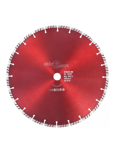 Sonata Диамантен режещ диск, турбо, стомана, 350 мм