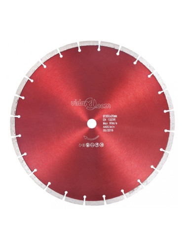 Sonata Диамантен режещ диск, стомана, 350 мм