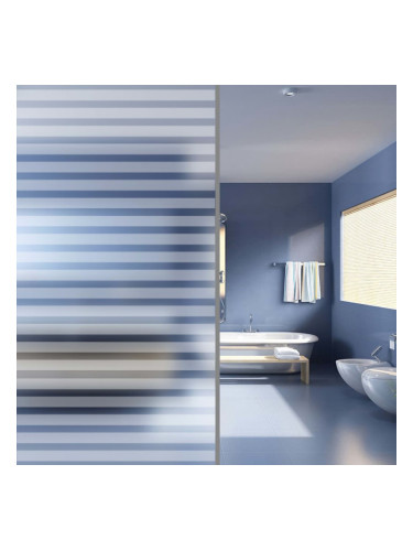 Sonata Самозалепващо фолио за прозорци, матирани ивици, 0,9 x 100 м