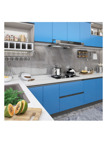 Sonata Самозалепващо фолио за мебели, лазурносиньо, 500х90 см, PVC