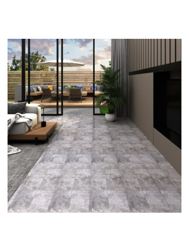 Sonata PVC подови дъски 5,26 м² 2 мм циментово кафяво