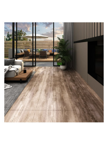 Sonata PVC подови дъски 5,02 м² 2 мм самозалепващи промито дърво