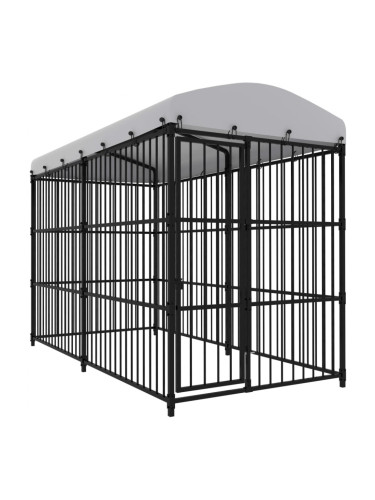 Sonata Външна клетка за кучета с покрив, 300x150x210 см