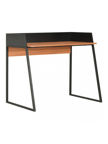 Sonata Бюро, черно и кафяво, 90x60x88 см