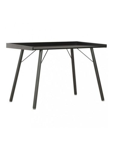 Sonata Бюро, черно, 90x50x79 см