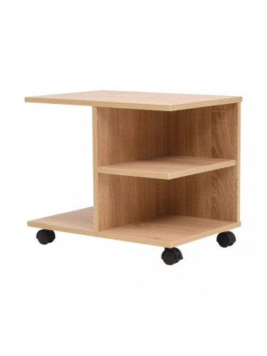 Sonata Подвижна етажерка, 50x35x42 см, цвят дъб