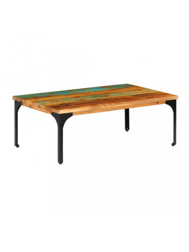 Sonata Маса за кафе, 100х60х35 см, регенерирано дърво масив