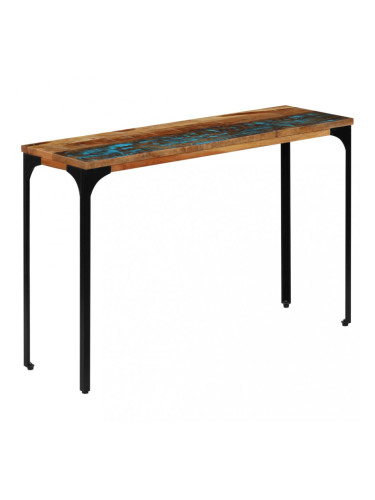 Sonata Конзолна маса, 120x35x76 cм, регенерирано дърво масив