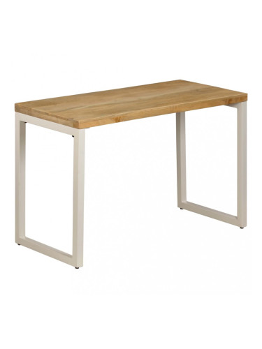 Sonata Трапезна маса, 115x55x76 cм, мангово дърво масив и стомана