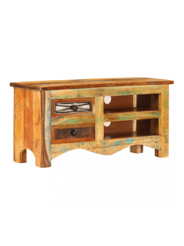 Sonata ТВ шкаф, 80x30x40 cм, регенерирано дърво масив