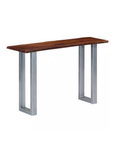 Sonata Конзолна маса, 115x35x76 см, акация масив и желязо