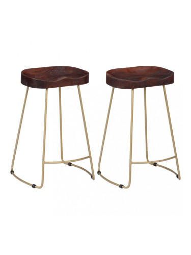 Sonata Gavin бар столове, 2 бр, мангово дърво масив