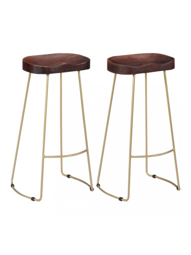 Sonata Gavin бар столове, 2 бр, мангово дърво масив