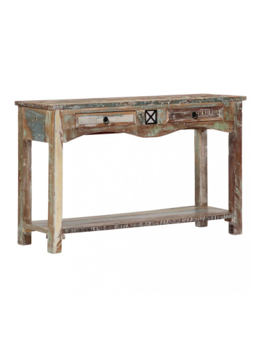 Sonata Конзолна маса, 120x40x75 см, регенерирано дърво масив