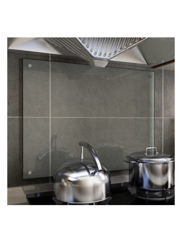 Sonata Кухненски гръб, прозрачен, 80x60 см, закалено стъкло