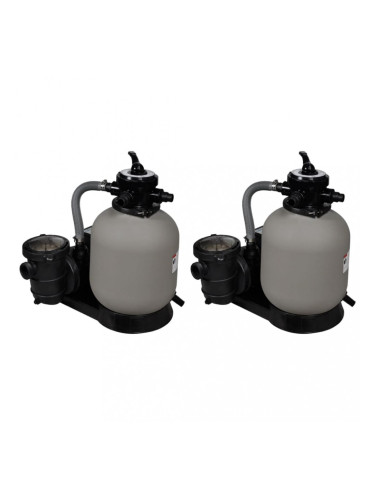 Sonata Пясъчни филтърни помпи, 2 бр, 600 W, 17000 л/ч