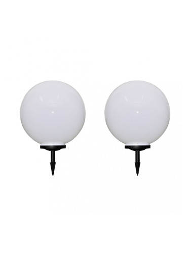 Sonata Градински лампи за пътека, 2 бр, LED, 50 см, с анкер за земя
