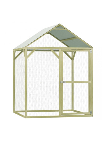 Sonata Клетка за пилета, 1,5x1,5x2 м, импрегниран бор