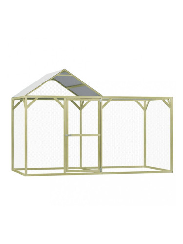 Sonata Клетка за пилета, 3x1,5x2 м, импрегниран бор