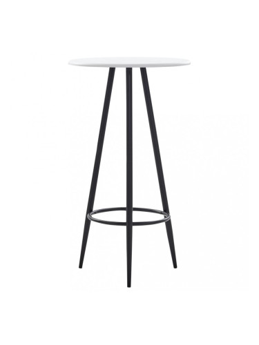 Sonata Бар маса, бяла, 60x107,5 см, МДФ