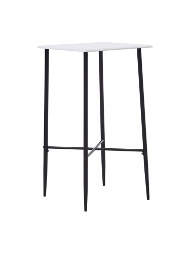 Sonata Бар маса, бяла, 60x60x111 см, МДФ